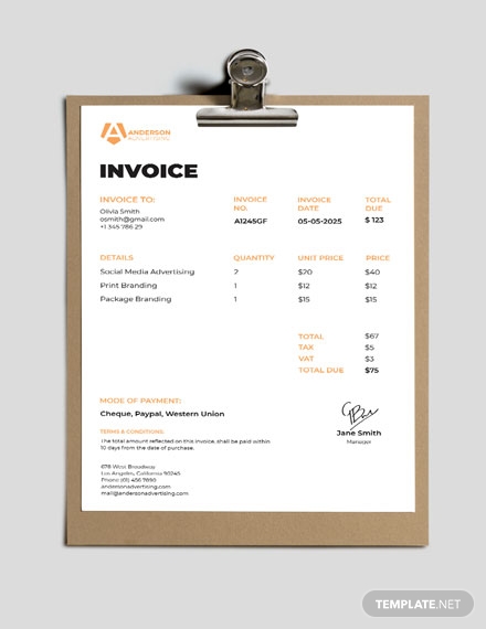 18 Invoice Examples Excel Examples