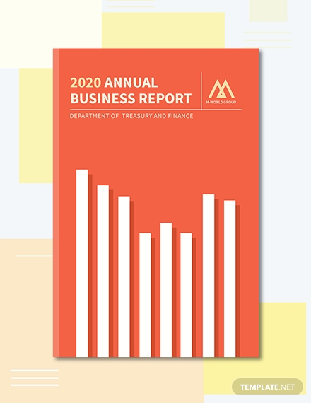 annual report book cover