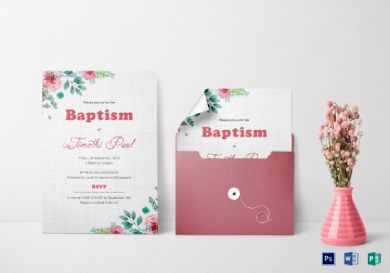 Baptism Invitation Card2