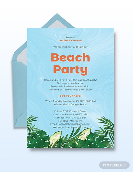 28 Best Invitation Templates Examples In Publisher Examples