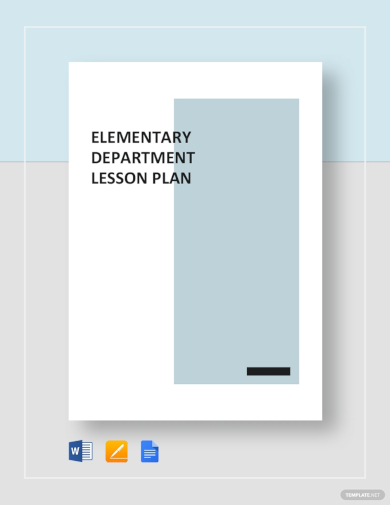 Elementary Lesson Plan