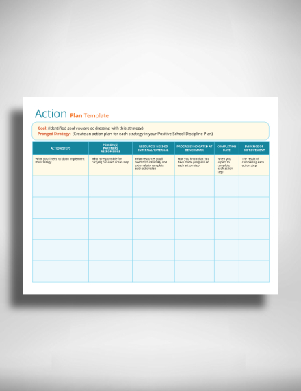 Family Action Plan Examples Format Pdf Examples