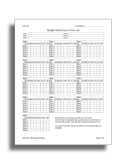 best way to turn pdf into excel 11+ best family chore chart examples & templates (download now)