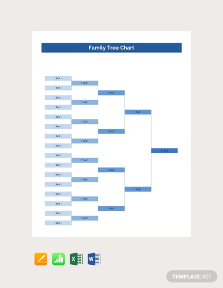 Family Tree Chart Template