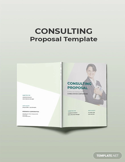 free consulting proposal template