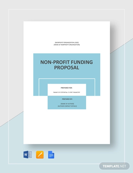 Nonprofit Fundraising Proposal Template