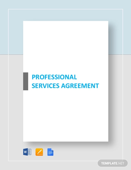 template service agreement