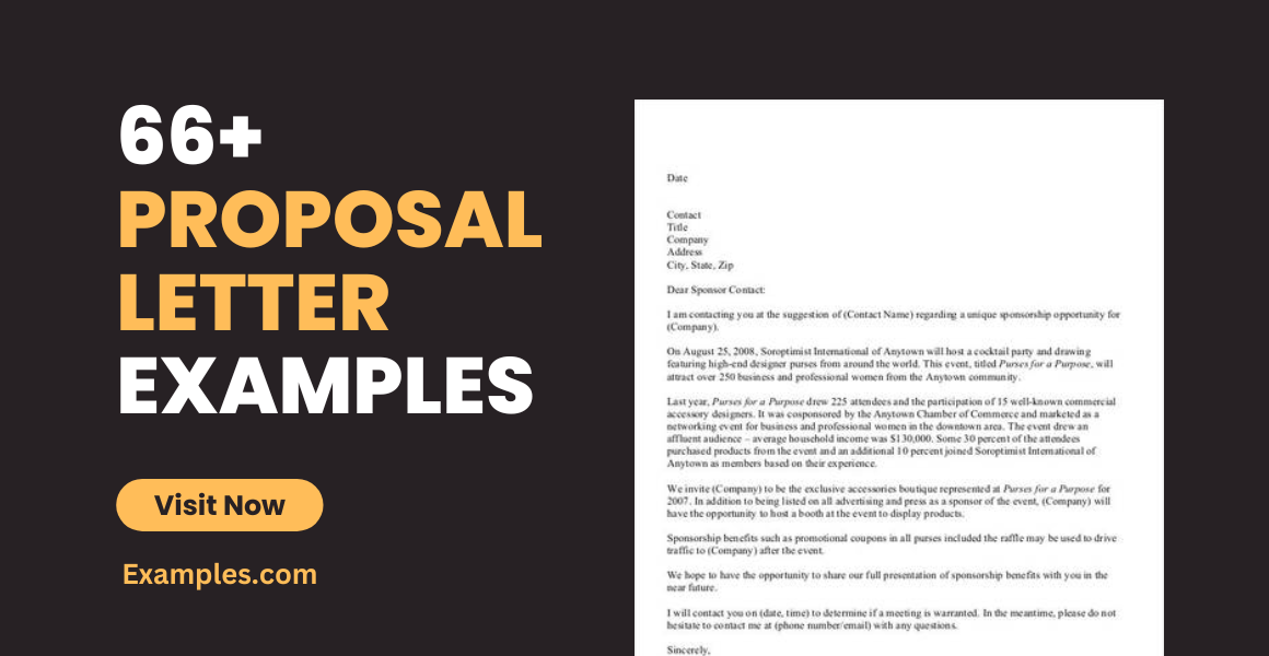 Proposal Letter Examples