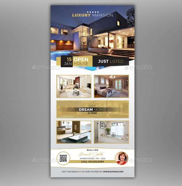real estate listing flyer