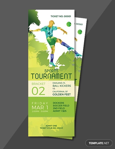 Sports ticket design, Sports design inspiration, Ticket design