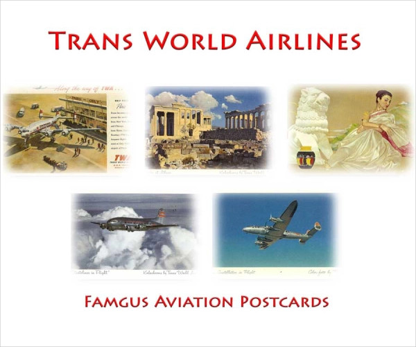 trans world airlines postcard1