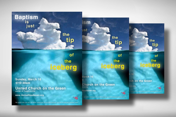 Baptism Is Just The Tip of The Iceberg Flyer