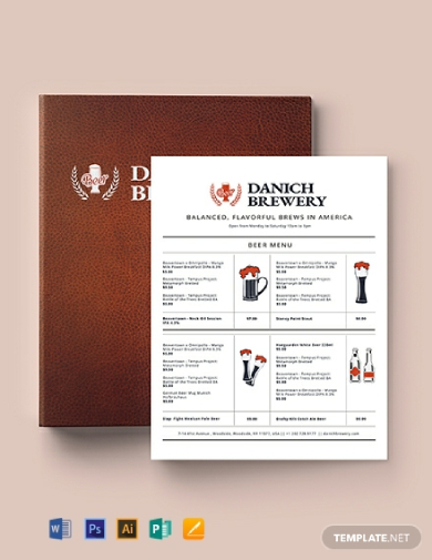 beer bar menu1
