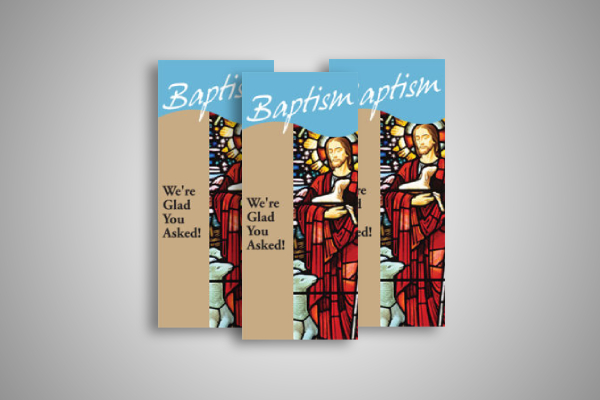 detailed baptism brochure