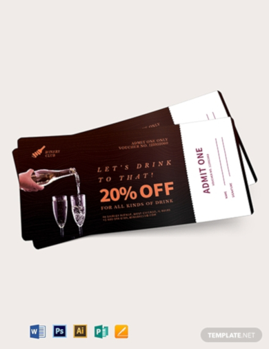 Drink Ticket Voucher