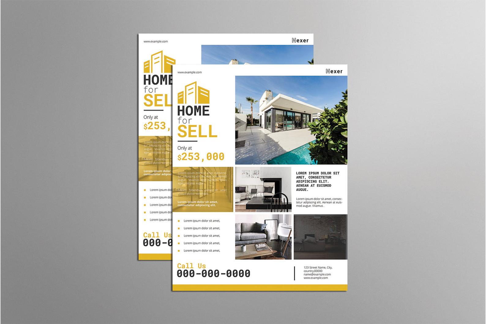 Printable Real Estate Flyer 