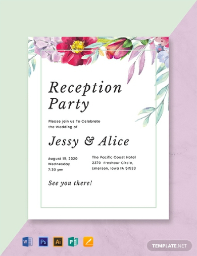Wedding Party Program Template from images.examples.com