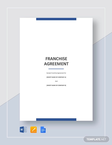 Termination Of Franchise Agreement Letter Template HQ Printable Documents