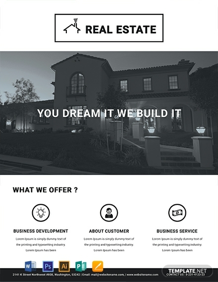 Free Printable Real Estate Farming Flyer Template