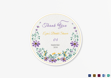 Vintage Wedding Address Labels Card Template in PSD, Word, Publisher,  Illustrator, InDesign