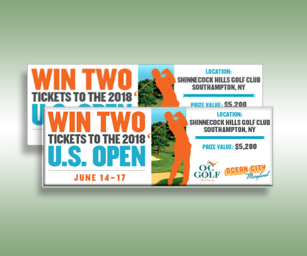 Golf Ticket Examples