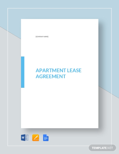 landlord–tenant apartment lease agreement