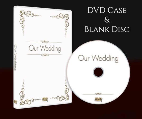 Minimalist Wedding DVD Cover