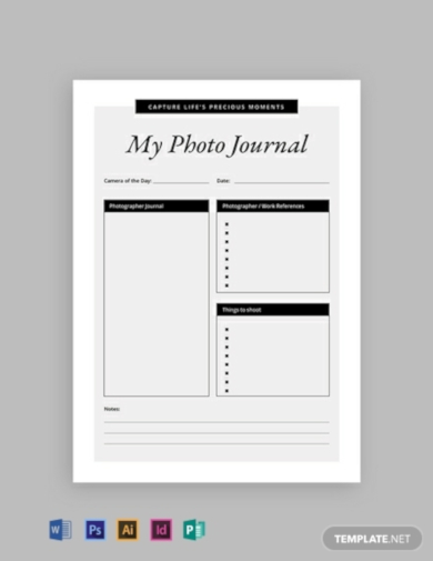 photography journal