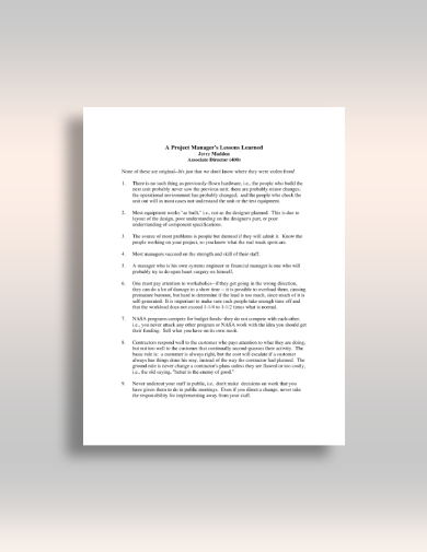 Lesson Report - 10+ Examples, Format, Pdf | Examples