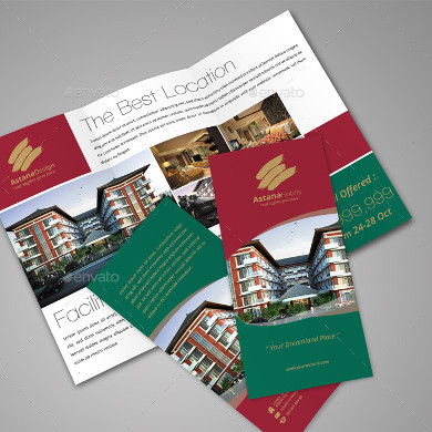 Real Estate Property Brochure Template for Agent 