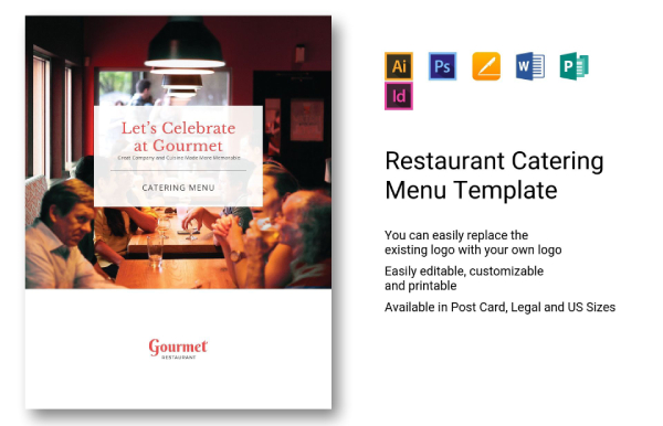 restaurant catering menu