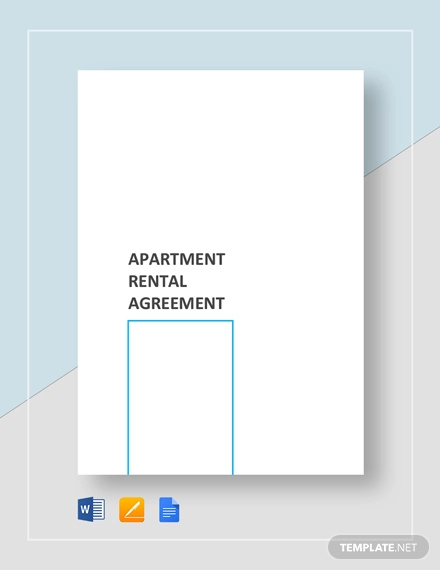 sample apartment rental agreement template