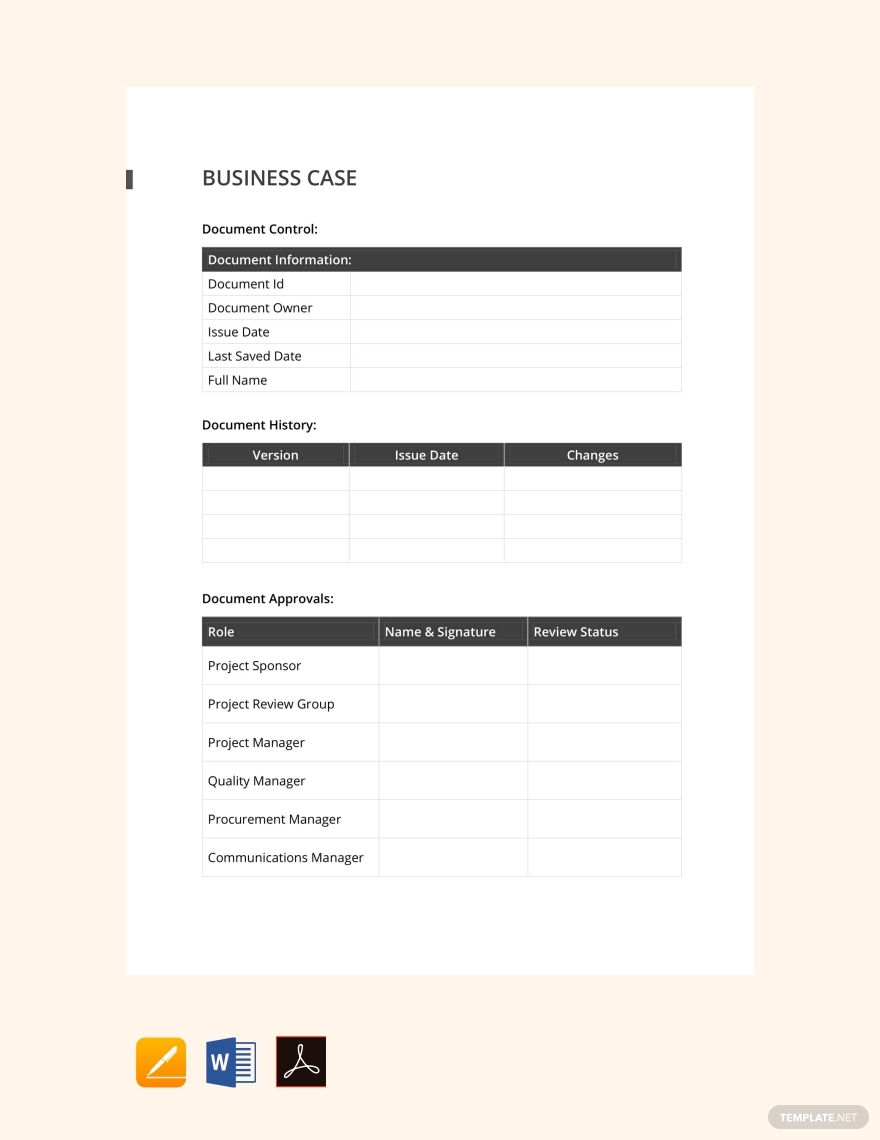 Simple Real Estate Case Study Template