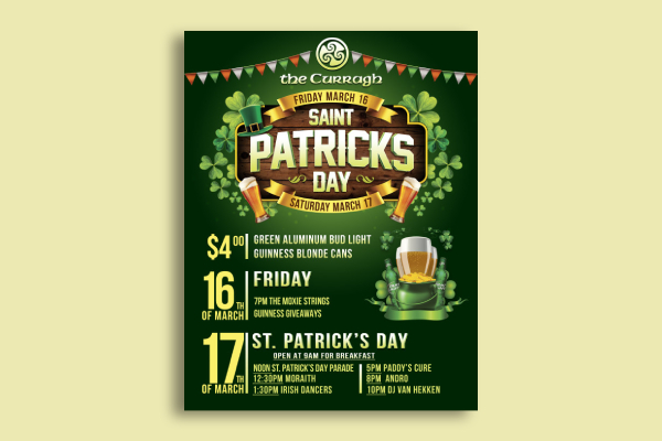St. Patrick's Day Celebration Poster