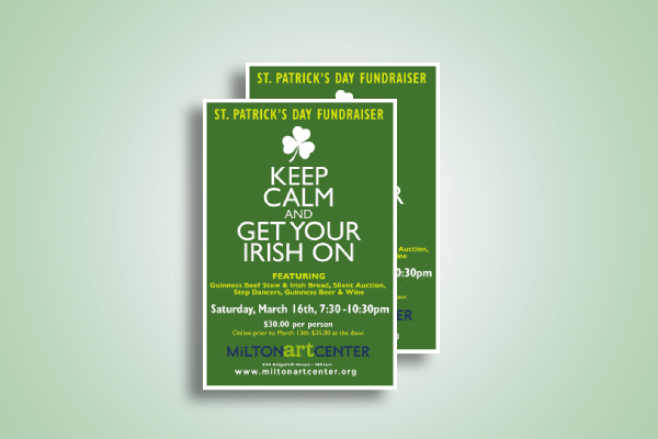 St. Patrick's Day Fundraising Invitation