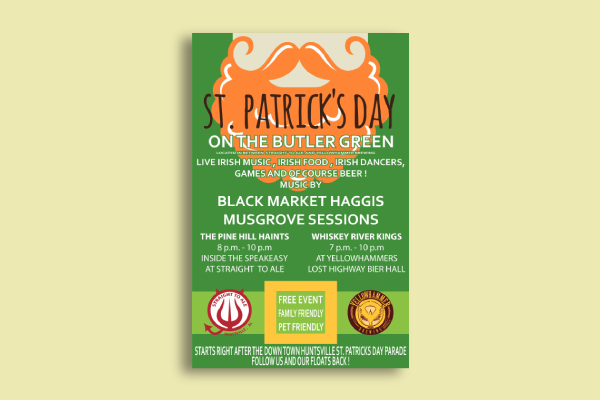 St. Patrick's Day Party Poster