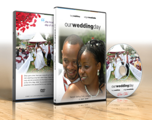 wedding dvd cover template