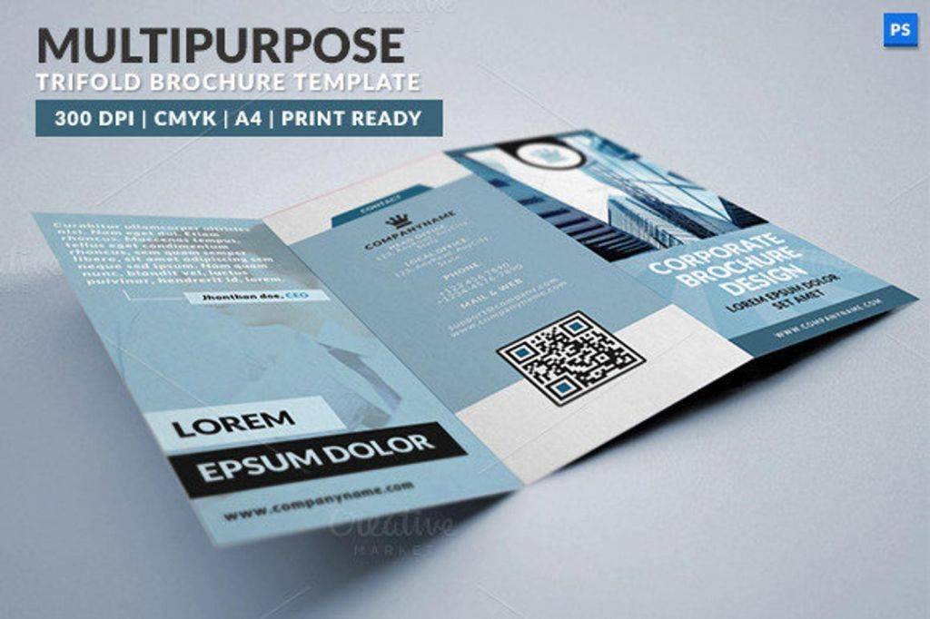 Multipurpose Trifold Brochure 