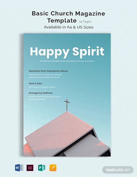 22 Best Church Magazine Examples In Indesign Ms Word Pages Publisher Psd Examples
