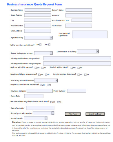 business insurance quote request form1