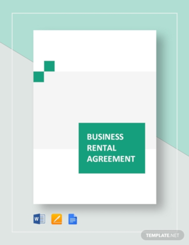 business rental agreement