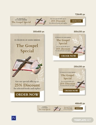 Church Banner Template