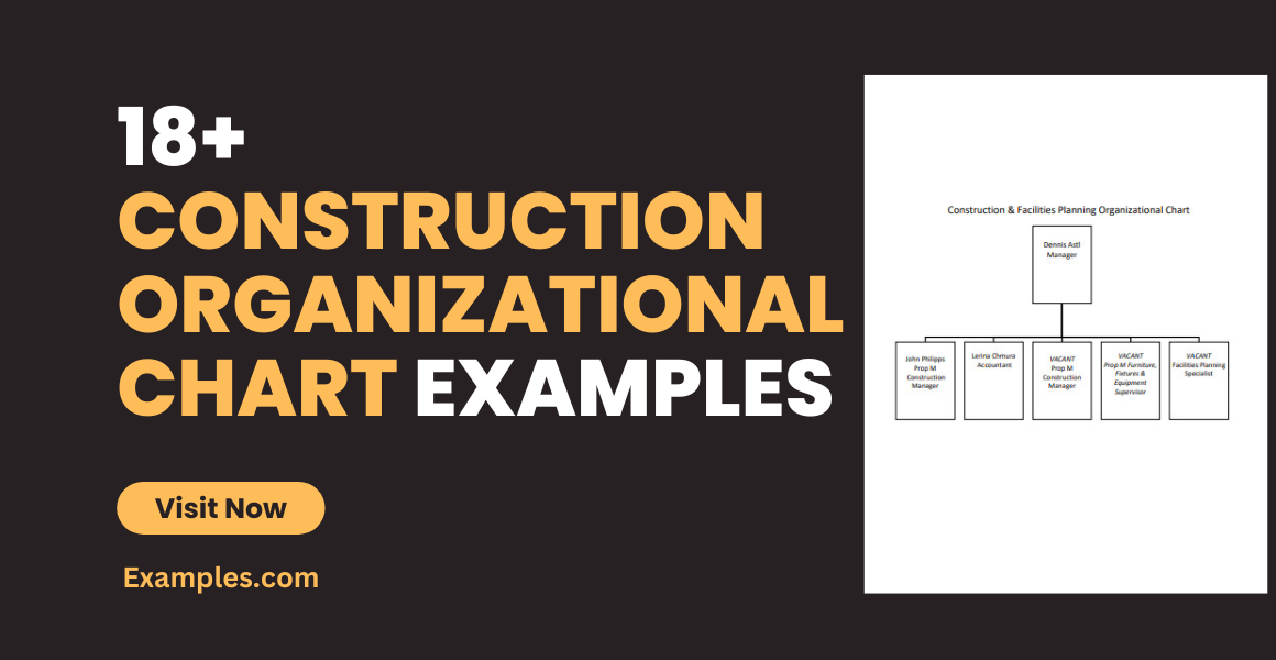 Construction Organizational Chart Examples