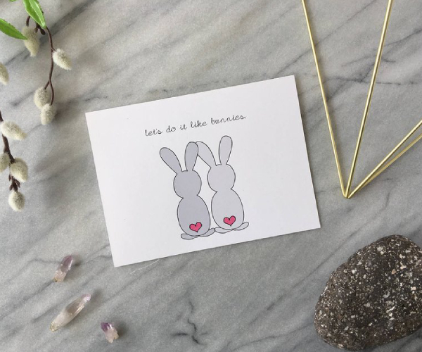 funny easter greeting card