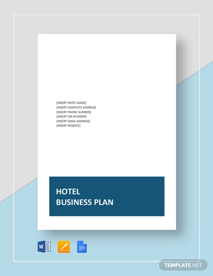 hotel sales business plan