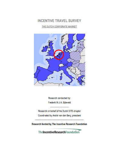 incentive travel survey