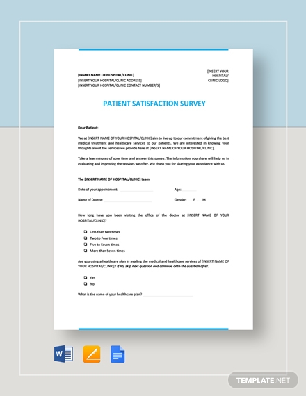 Patient Satisfaction Survey Template from images.examples.com