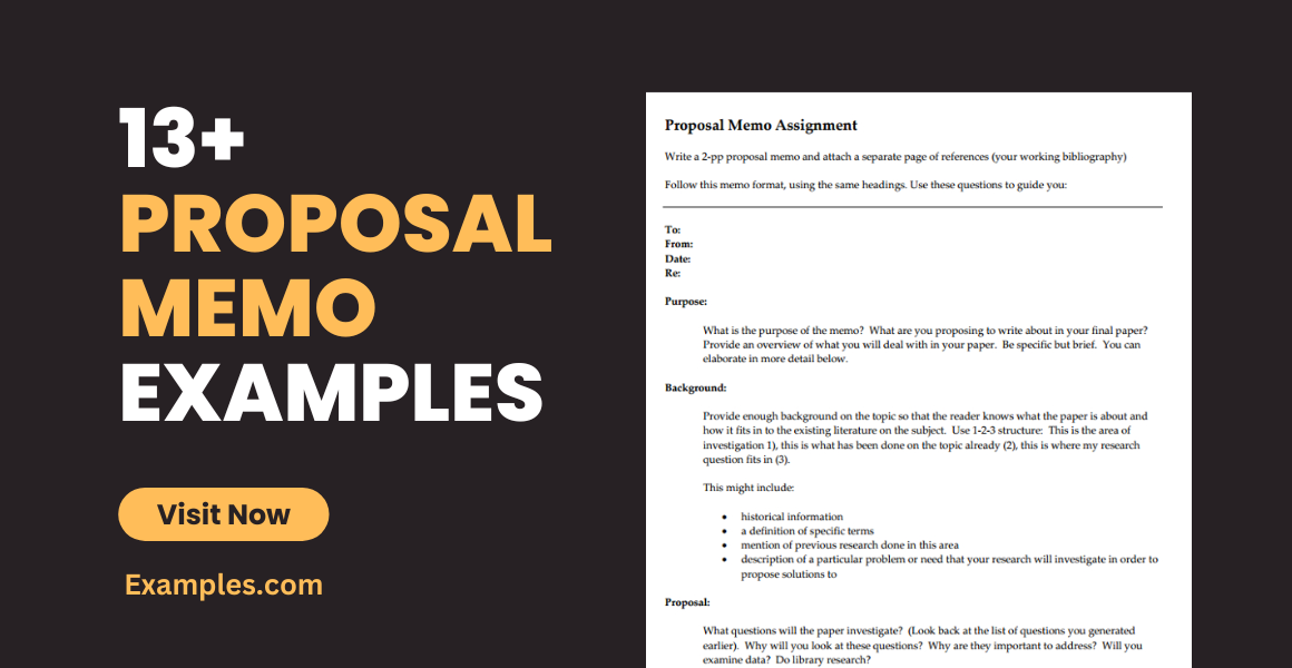 proposal memo examples