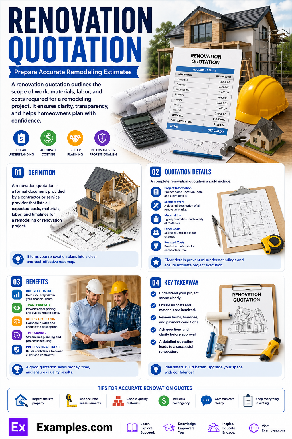 9+ Renovation Quotation Examples to Download