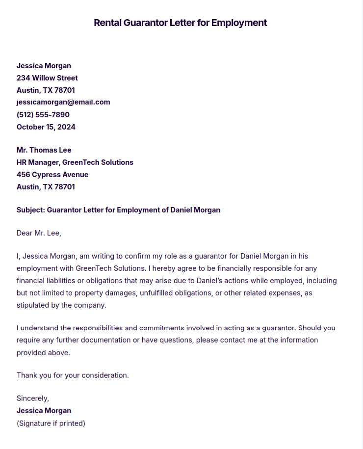 Rental-Guarantor-Letter-for-Employment